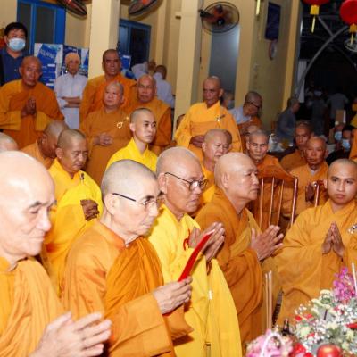 Lễ Cúng Tiên Thường Cung Tiến Giác Linh và Nhiễu Tháp Đức Hòa Thượng Thiện Phước - Nhựt Ý (1924-1986)